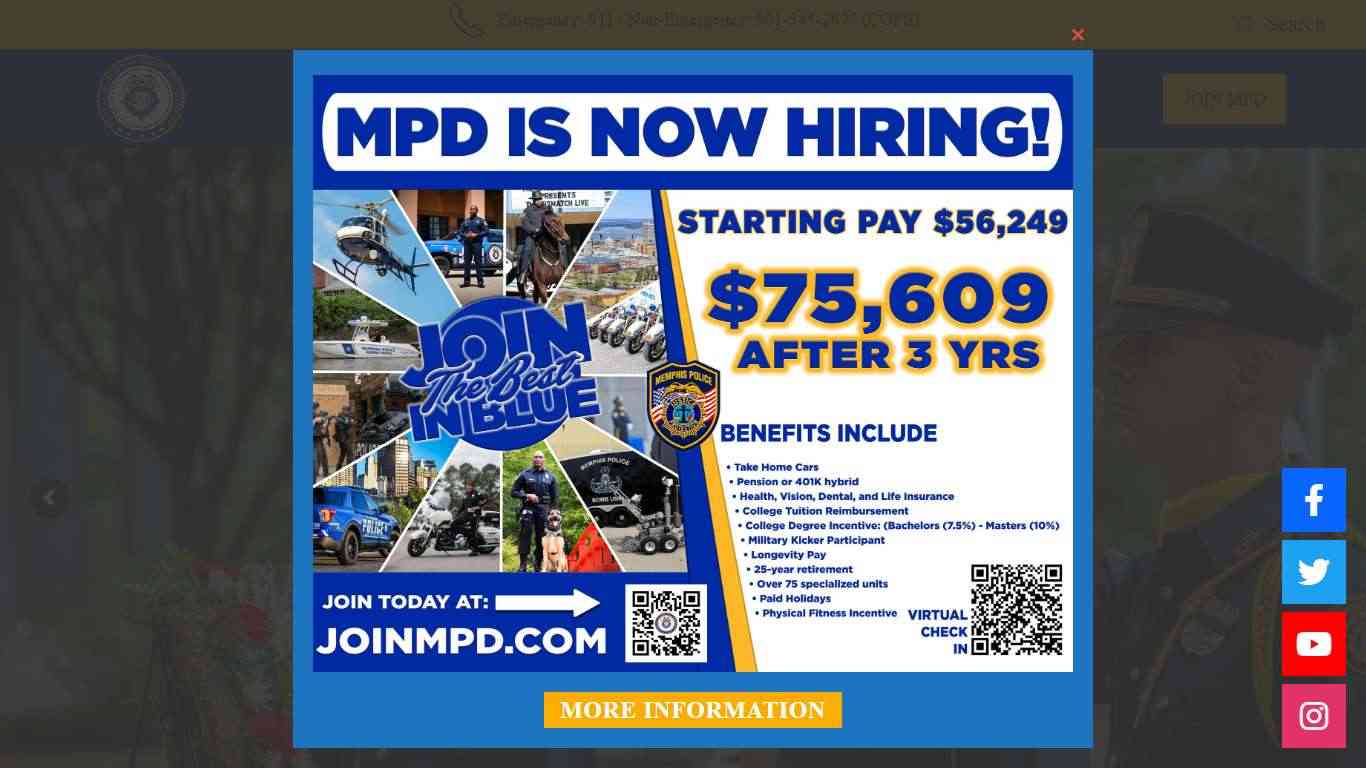 The Memphis Police Department